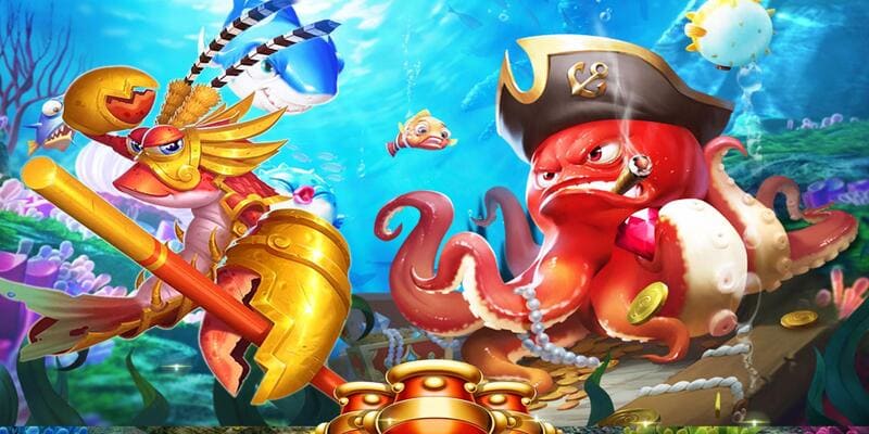 Bắn cá kiếm tiền với hai tựa game siêu nổi tiếng 